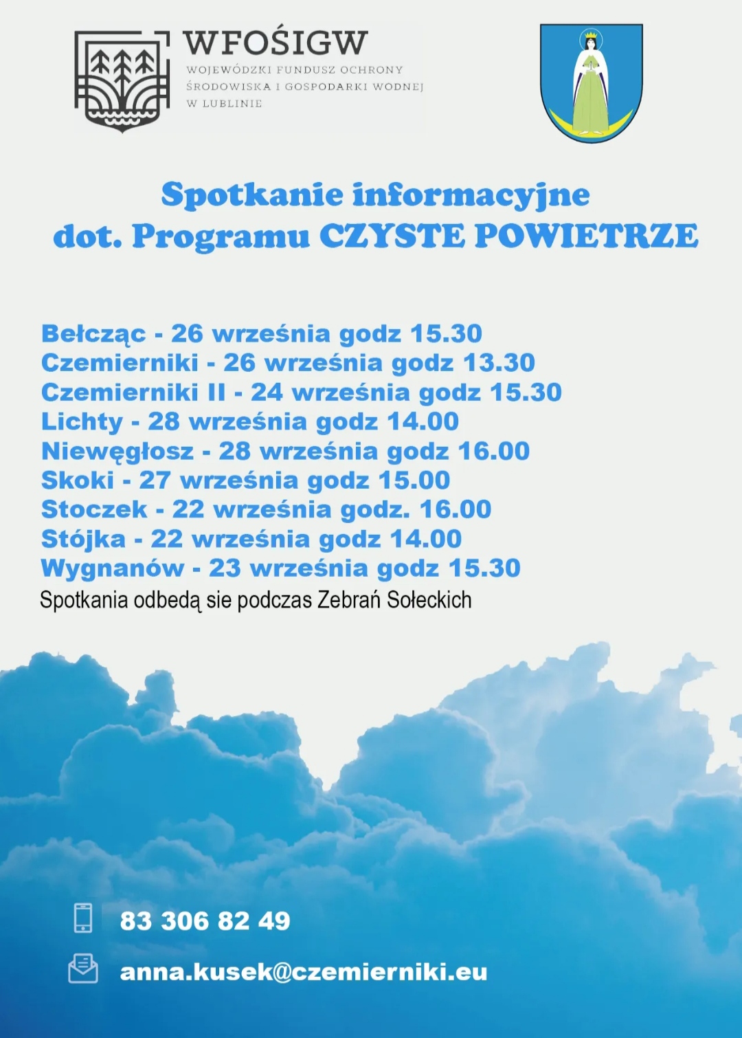 W gminie Czemierniki będą rozmowy o czystym powietrzu i wymianie pieców - Zdjęcie główne