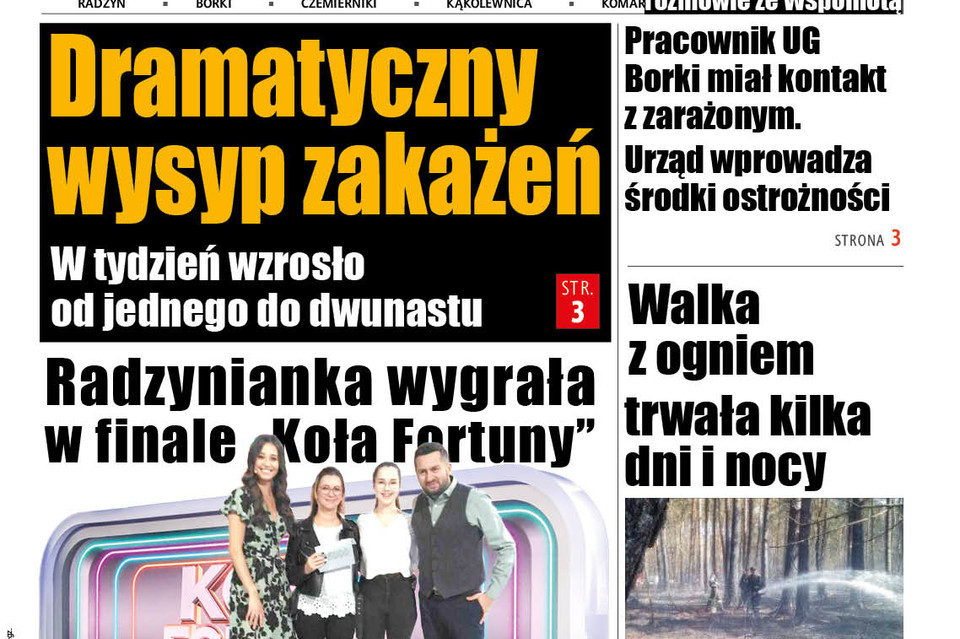 Teściowa pracownika chora na COVID-19. Urząd wprowadza zabezpieczenia - Zdjęcie główne