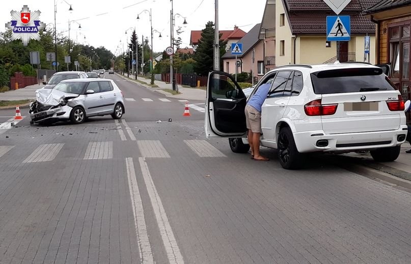 Nieudzielenie pierwszeństwa przejazdu przyczyną wypadku - Zdjęcie główne