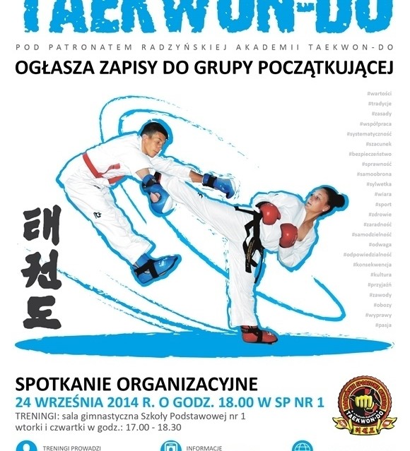 Zapisz dziecko na taekwondo - Zdjęcie główne