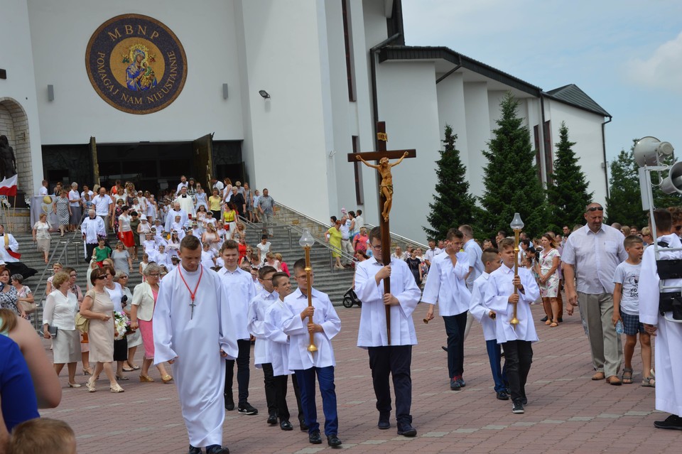 ,,Tobie Panie zaufałem. Nie zawiodę się na wieki". Procesja ,,Bożego Ciała " w Sanktuarium MBNP - Zdjęcie główne