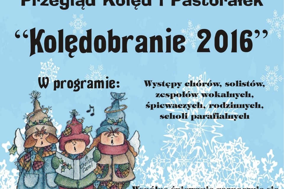 Przegląd Kolęd i Pastorałek - Kolędobranie 2016 - Zdjęcie główne