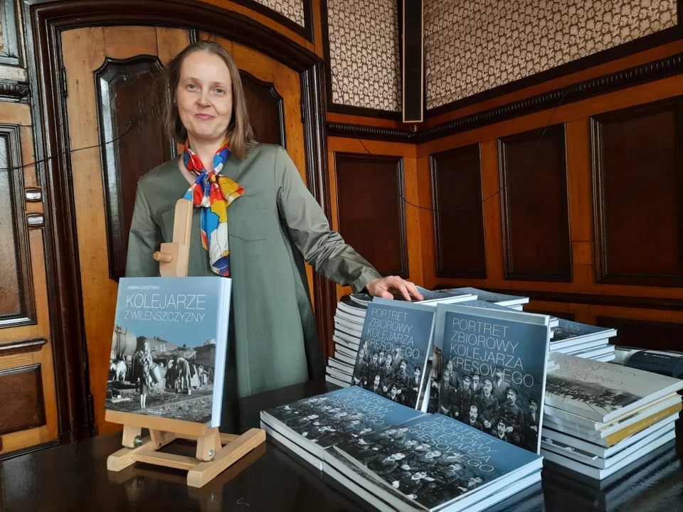 Promocja książki "Kolejarze z Wileńszczyzny" Dominiki Leszczyńskiej - Zdjęcie główne