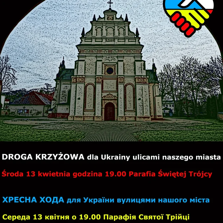 Droga Krzyżowa w intencji pokoju na Ukrainie - Zdjęcie główne