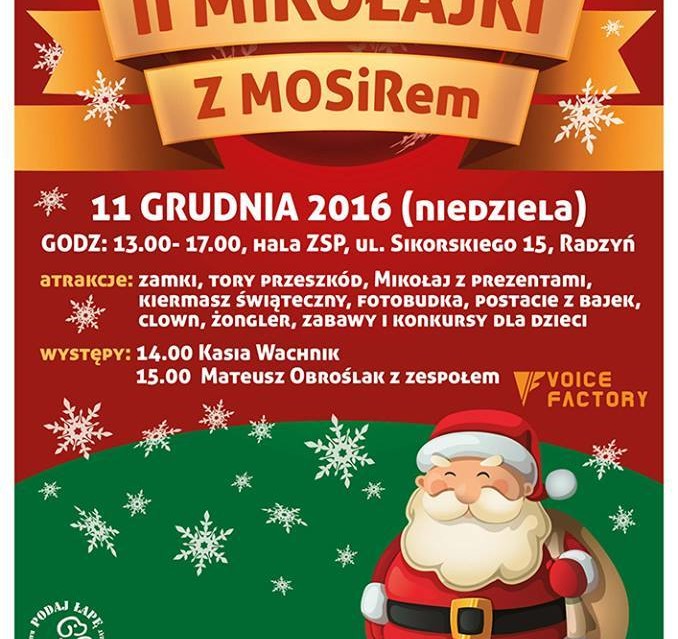 II Mikołajki z MOSiRem - Zdjęcie główne