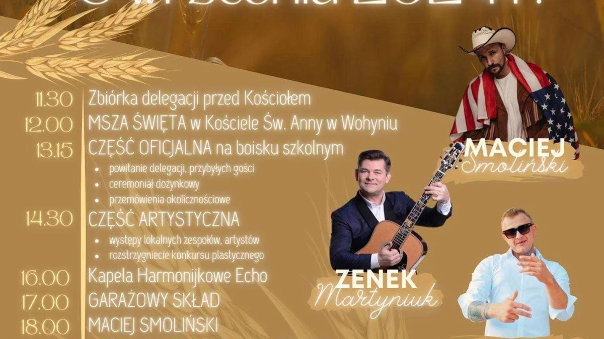 Zenek Martyniuk, król disco - polo, gwiazdą dożynek w Wohyniu. Już 8 września - Zdjęcie główne