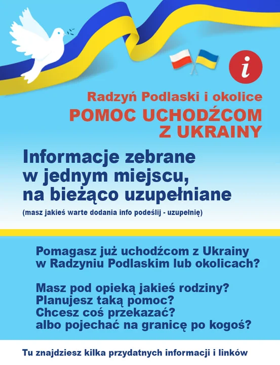 Przypominamy:  radzyńskie Społeczne Centrum Wolontariatu "WspieraMy" działa i szuka informacji  - Zdjęcie główne
