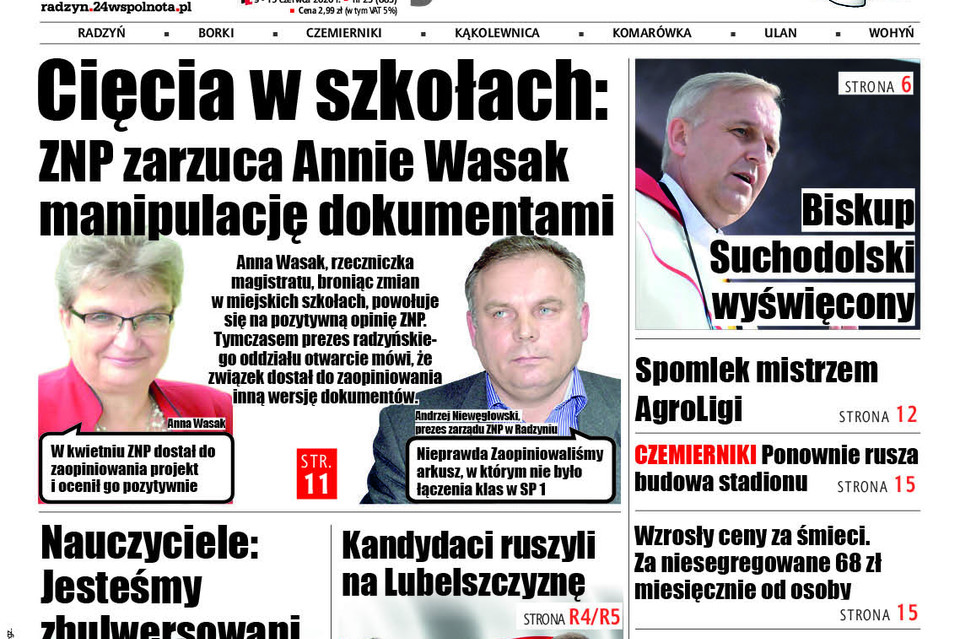 Cięcia klas w szkołach: ZNP zarzuca rzecznik magistratu manipulację dokumentami - Zdjęcie główne