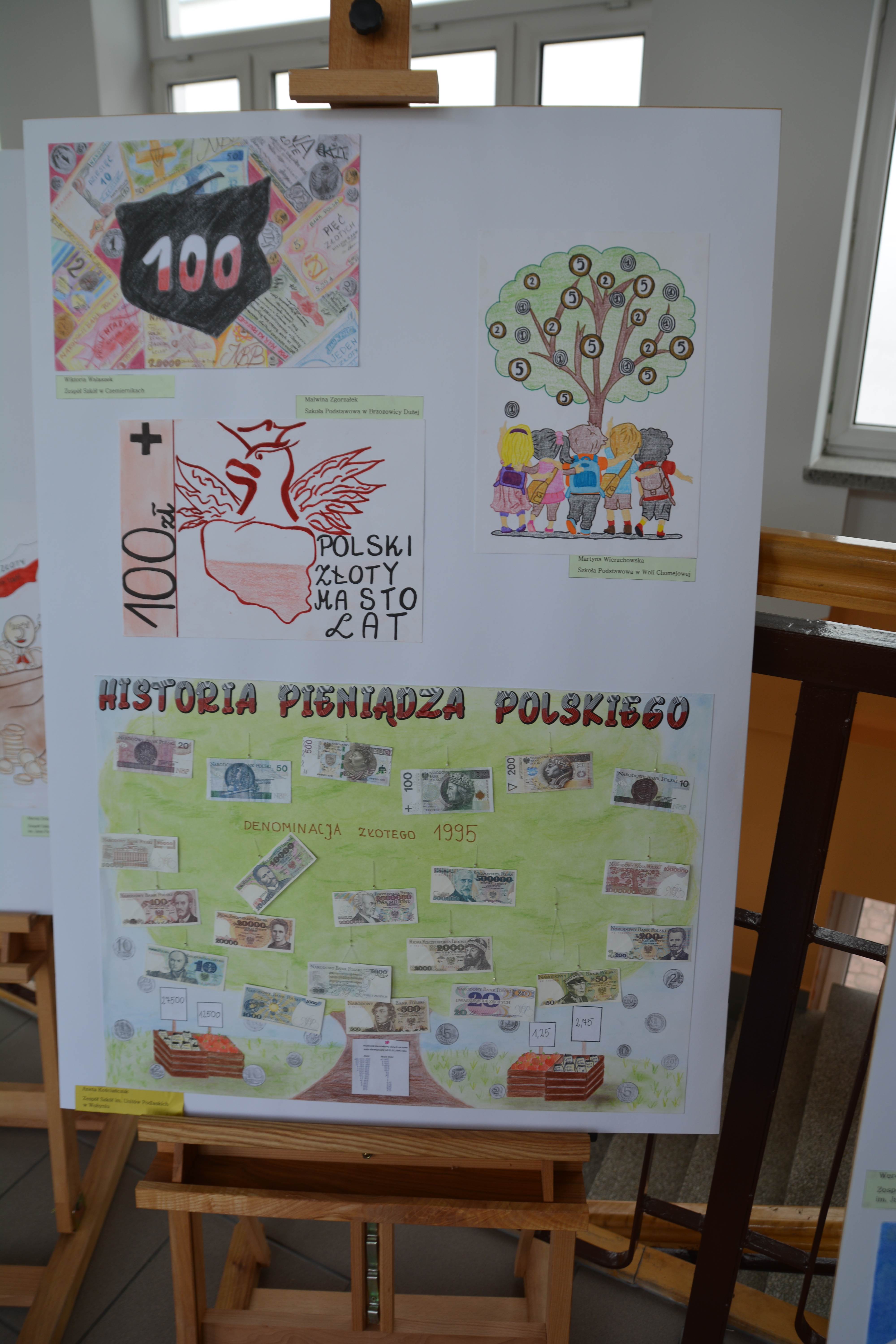  „Polski ZŁOTY ma sto lat!” ! Zespół Szkół Ponadpodstawowych realizuje projekt wspólnie z Narodowym Bankiem Polskim  - Zdjęcie główne