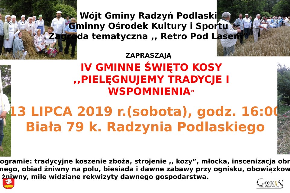 Święto kosy w Białej - Zdjęcie główne