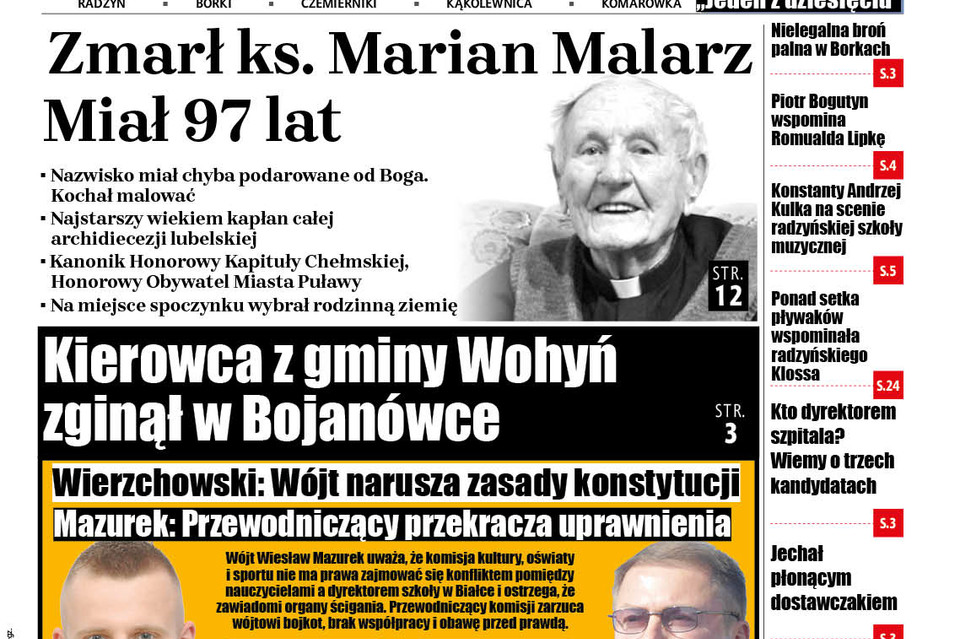 Zmarł ks. Marian Malarz. Kochał malować Boga i naturę - Zdjęcie główne