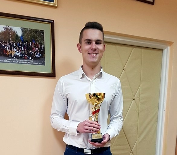 Kacper Kozak finalistą ogólnopolskiej olimpiady - Zdjęcie główne