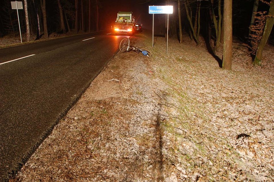 Wypadek z udziałem cyklistki - Zdjęcie główne