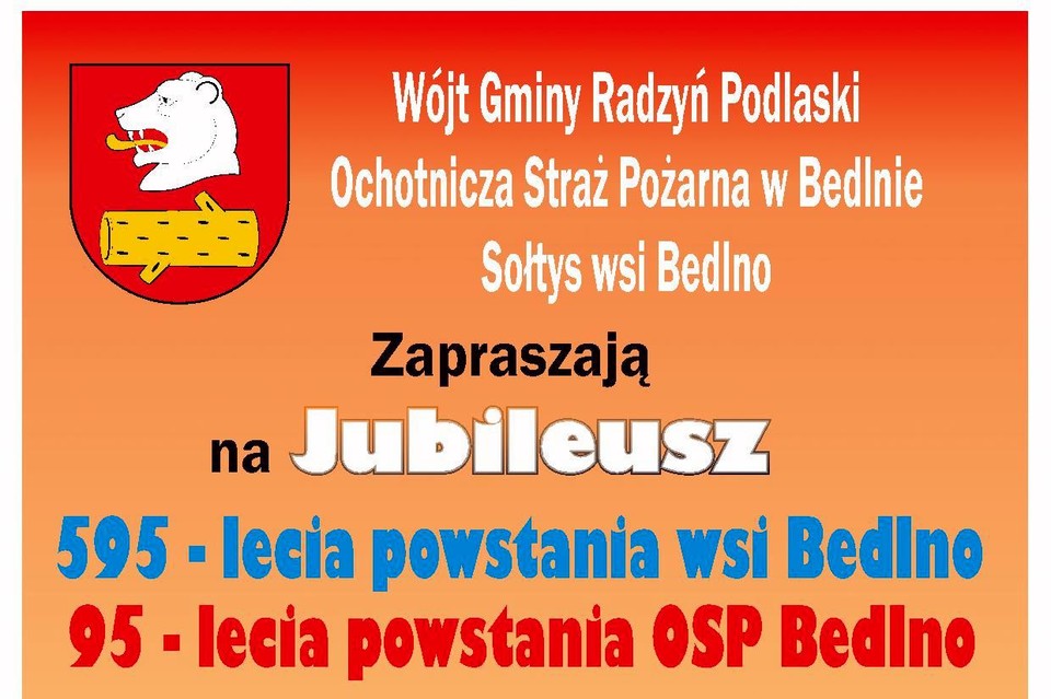 Podwójne święto w Bedlnie - Zdjęcie główne