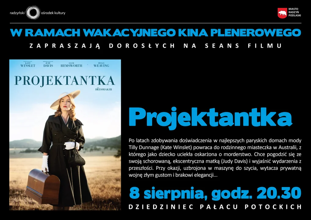 Dzisiaj wieczorem Kino pod Chmurką i premiera teledysku ,, Jest miasteczko" - Zdjęcie główne