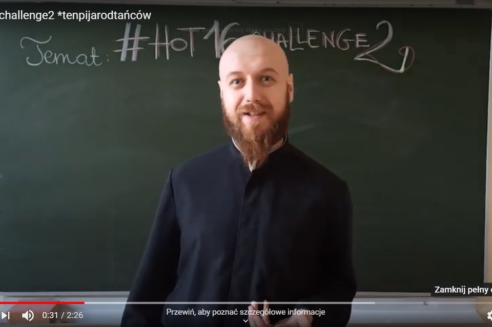 O. Arkadiusz Niewęgłowski  z Radzynia wziął udział w akcji hot16challenge2 - Zdjęcie główne