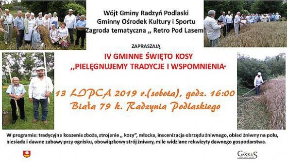 Dzisiaj - IV Święto Kosy w gminie Radzyń - Zdjęcie główne