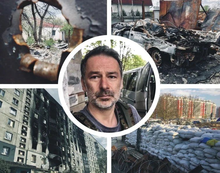 W I rocznicę napaści Rosji na Ukrainę, fotoreporter Maks Skrzeczkowski opowie o wojnie  i ją pokaże - Zdjęcie główne