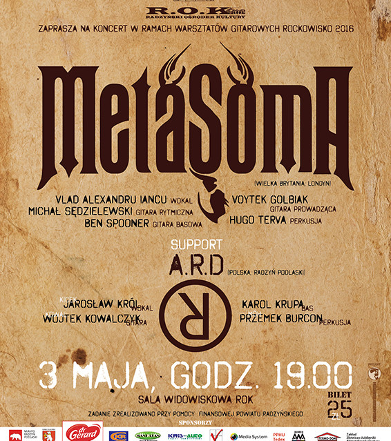 Koncert MetaSomy w Radzyniu Podlaskim - Zdjęcie główne