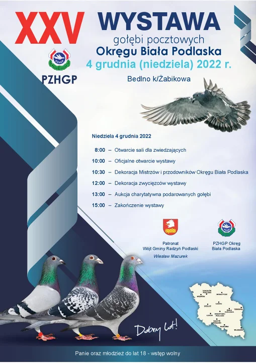 XXV wystawa gołębi pocztowych okręgu Biała Podlaska już w niedzielę 4 grudnia - Zdjęcie główne