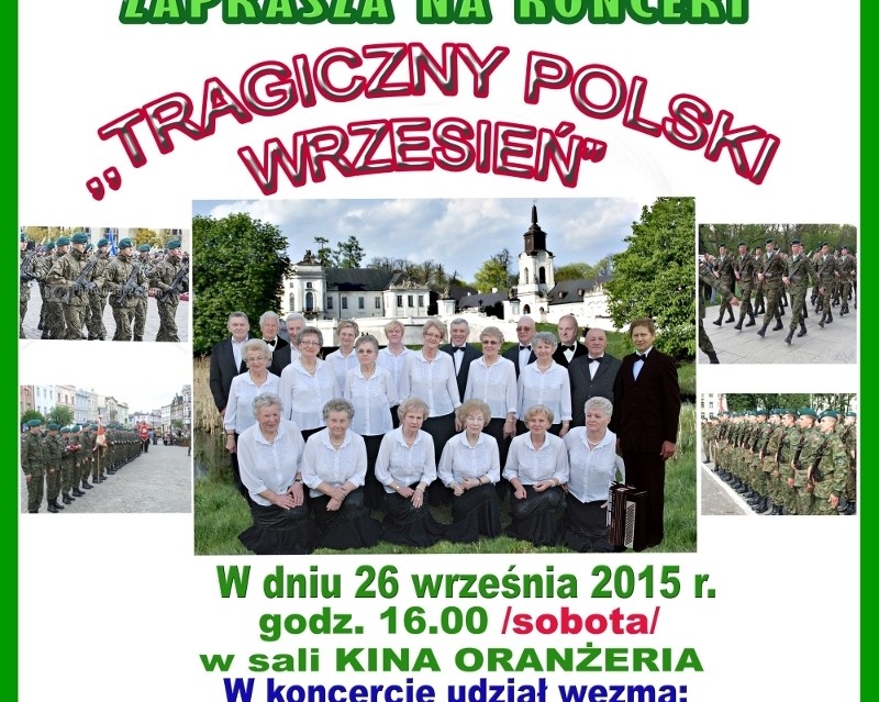 Koncert "Tragiczny Polski Wrzesień" - Zdjęcie główne