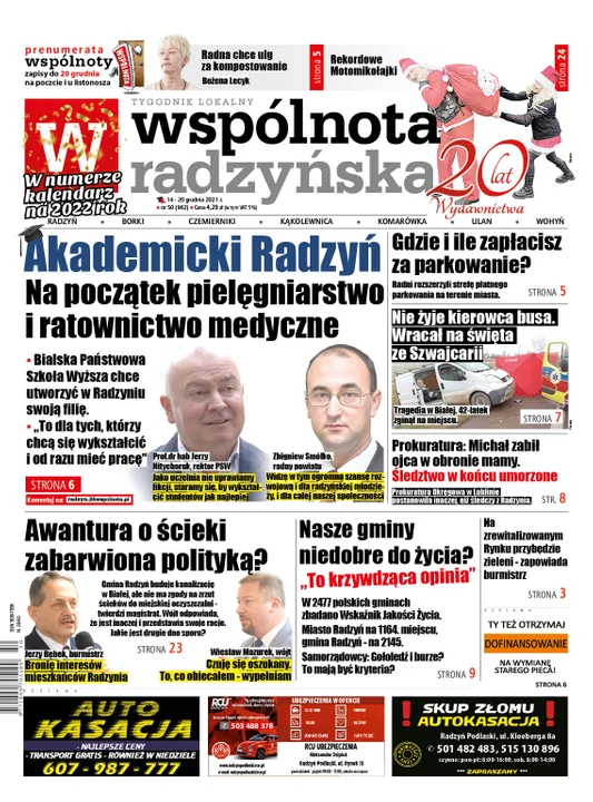 Najnowszy numer Wspólnoty Radzyńskiej - Zdjęcie główne