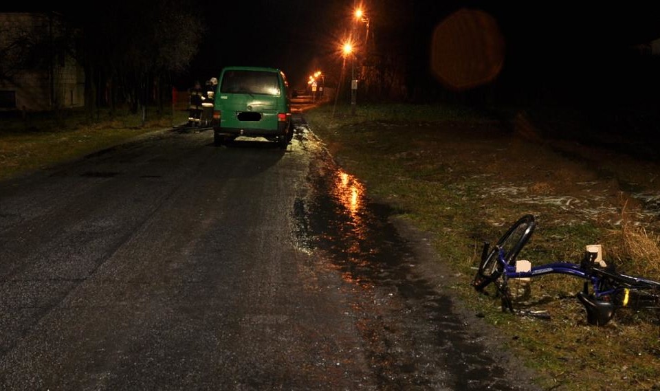 Wypadek z udziałem jednośladu - Zdjęcie główne