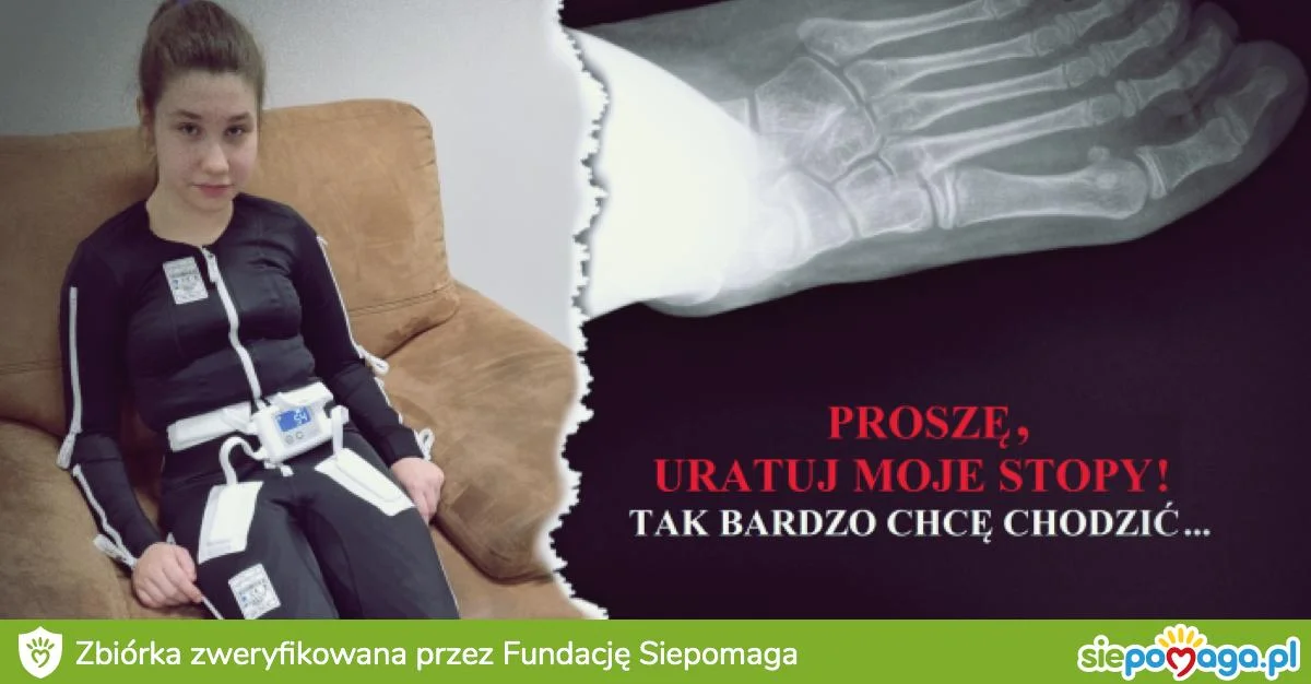 I Liceum Ogólnokształcące zachęca do wzięcia udziału w zbiórce:  ❗️Ratujemy stopy Ady. Proszę, pomóż! - Zdjęcie główne