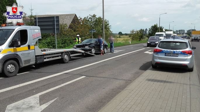 Pijany kierowca sprawcą kolizji - Zdjęcie główne