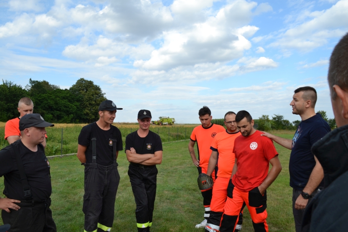 Szkolenie strażaków w Paszkach Dużych - Zdjęcie główne