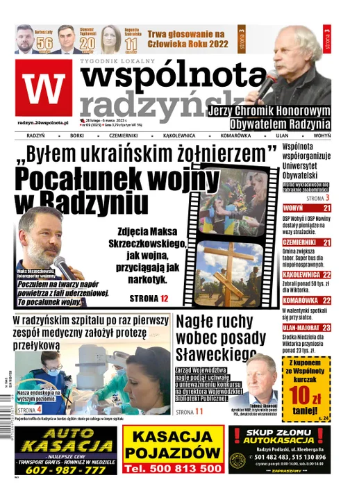 Najnowszy numer Wspólnoty Radzyńskiej (28 lutego 2023) - Zdjęcie główne