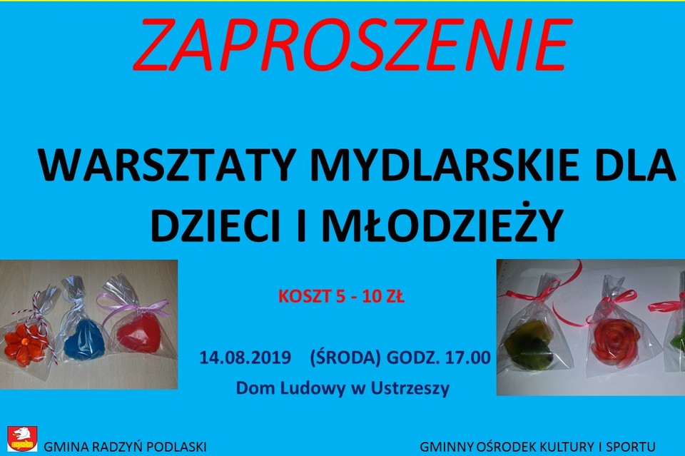 Warsztaty mydlarskie w Ustrzeszy - Zdjęcie główne