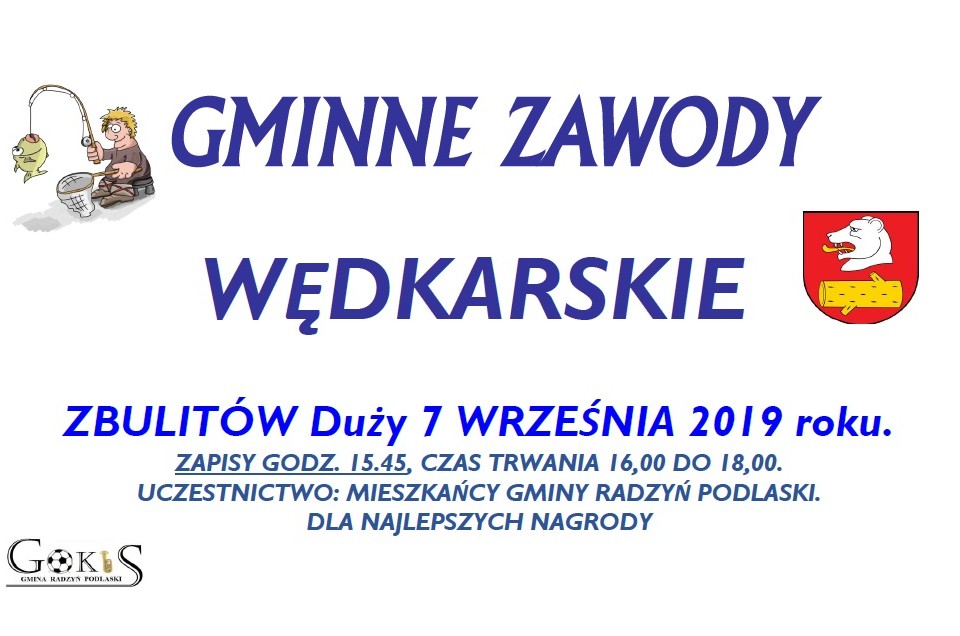 Zawody wędkarskie w Zbulitowie - Zdjęcie główne