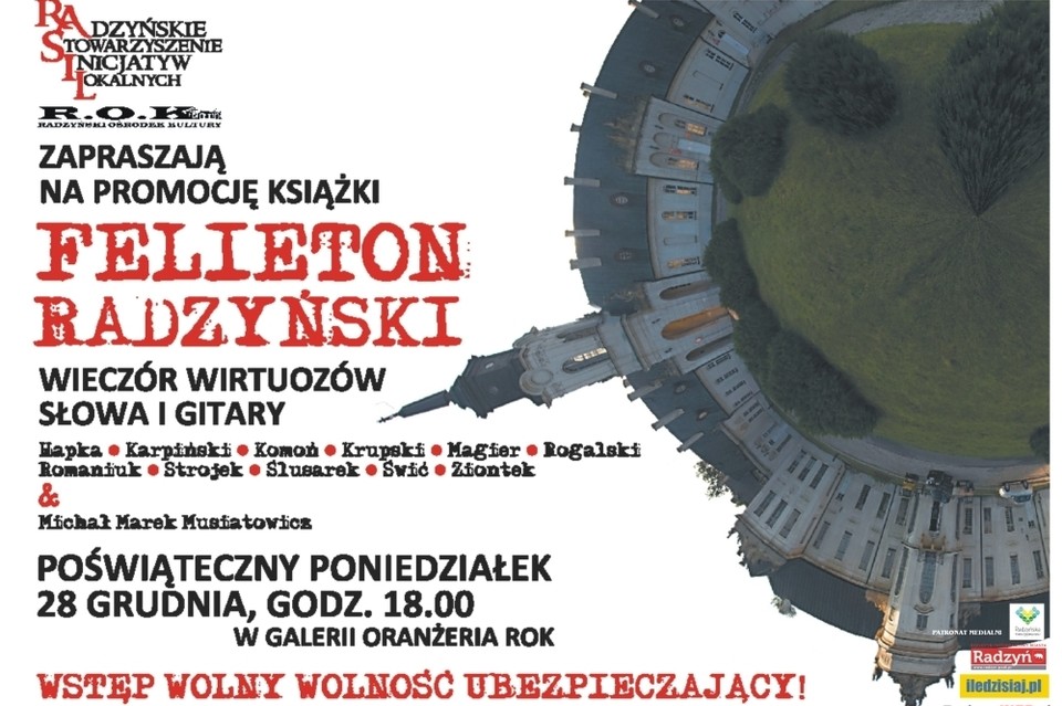 Felieton radzyński - promocja książki w Galerii Oranżeria - Zdjęcie główne