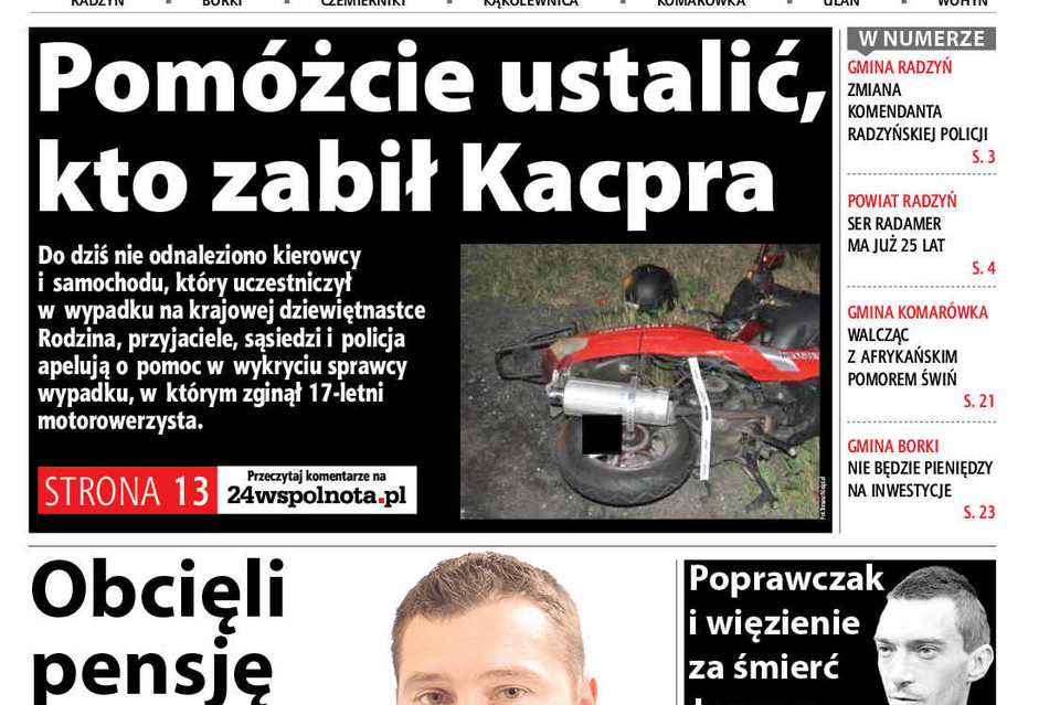 Pomóżcie wyjaśnić śmierć Kacpra - Zdjęcie główne