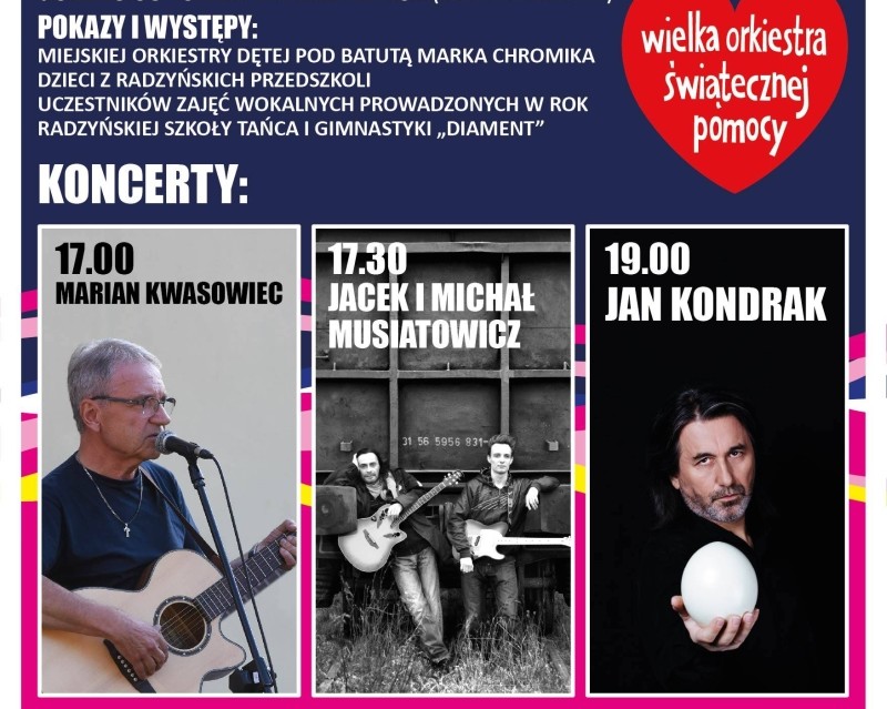 12 stycznia zagra Wielka Orkiestra Świątecznej Pomocy - Zdjęcie główne