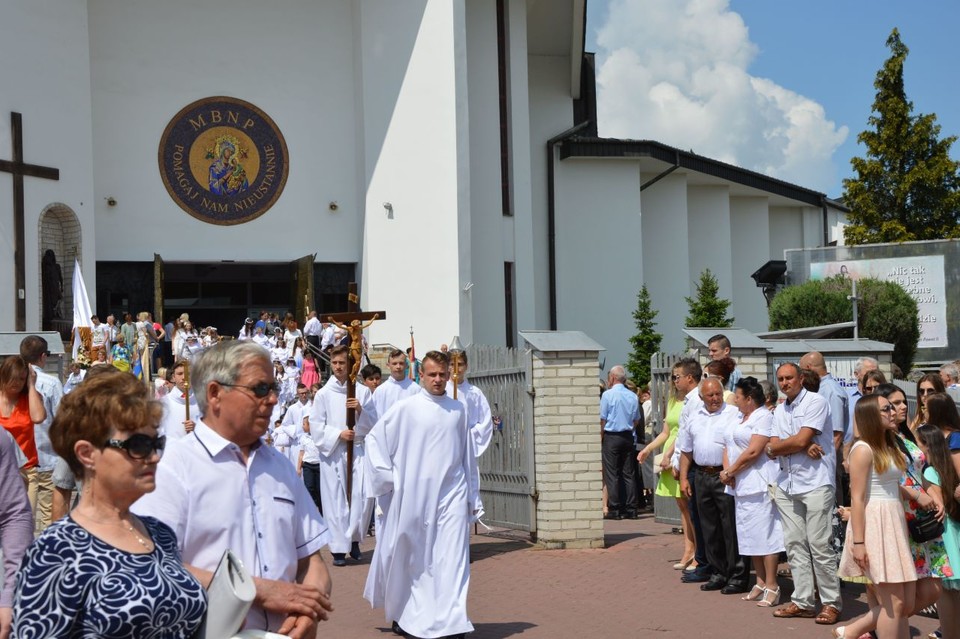 Procesja Bożego Ciała w Radzyniu Podlaskim - Zdjęcie główne