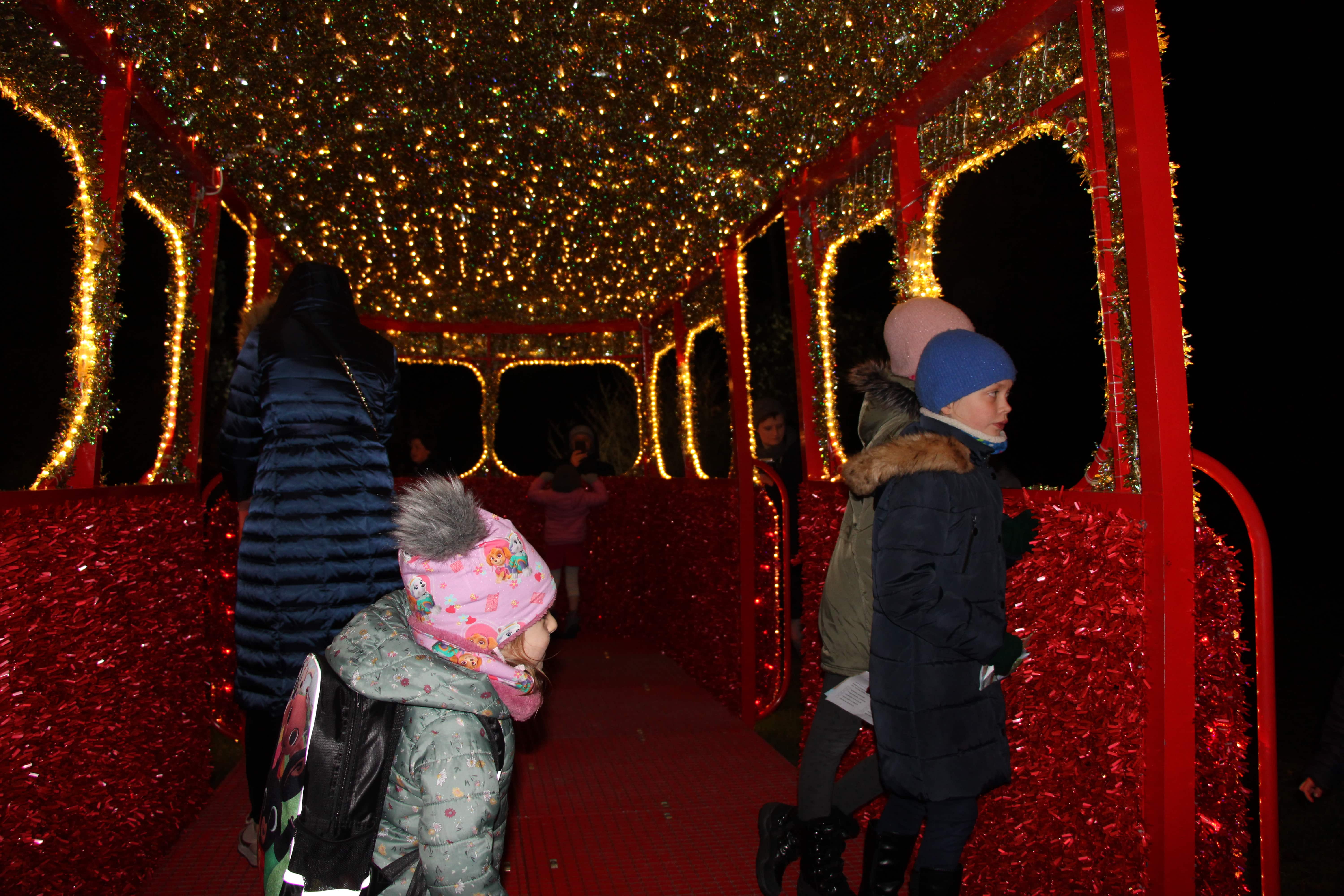 Park Iluminacji w Ogrodzie Botanicznym UMCS
