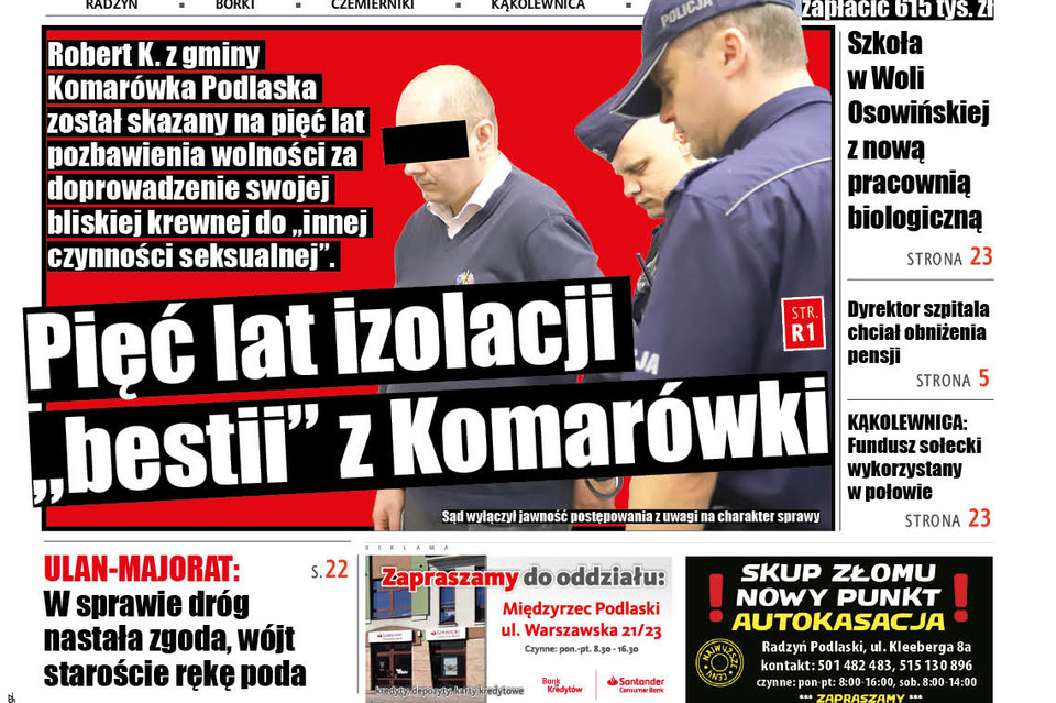 Pięć lat izolacji "bestii" z Komarówki - Zdjęcie główne