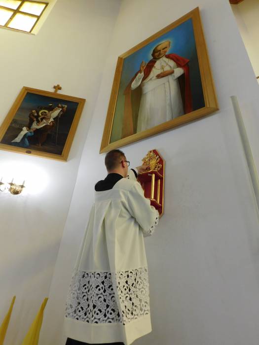 Relikwie św. Jana Pawła II w radzyńskim sanktuarium - Zdjęcie główne