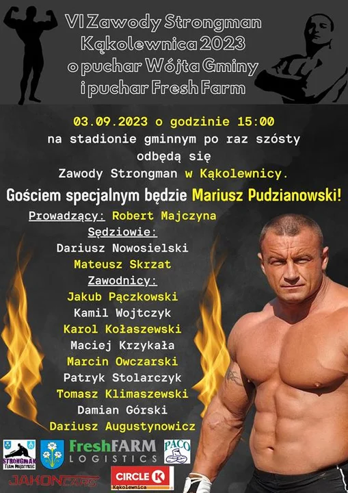 Mariusz Pudzianowski w Kąkolewnicy. Wielkie dźwiganie podczas dożynek! - Zdjęcie główne