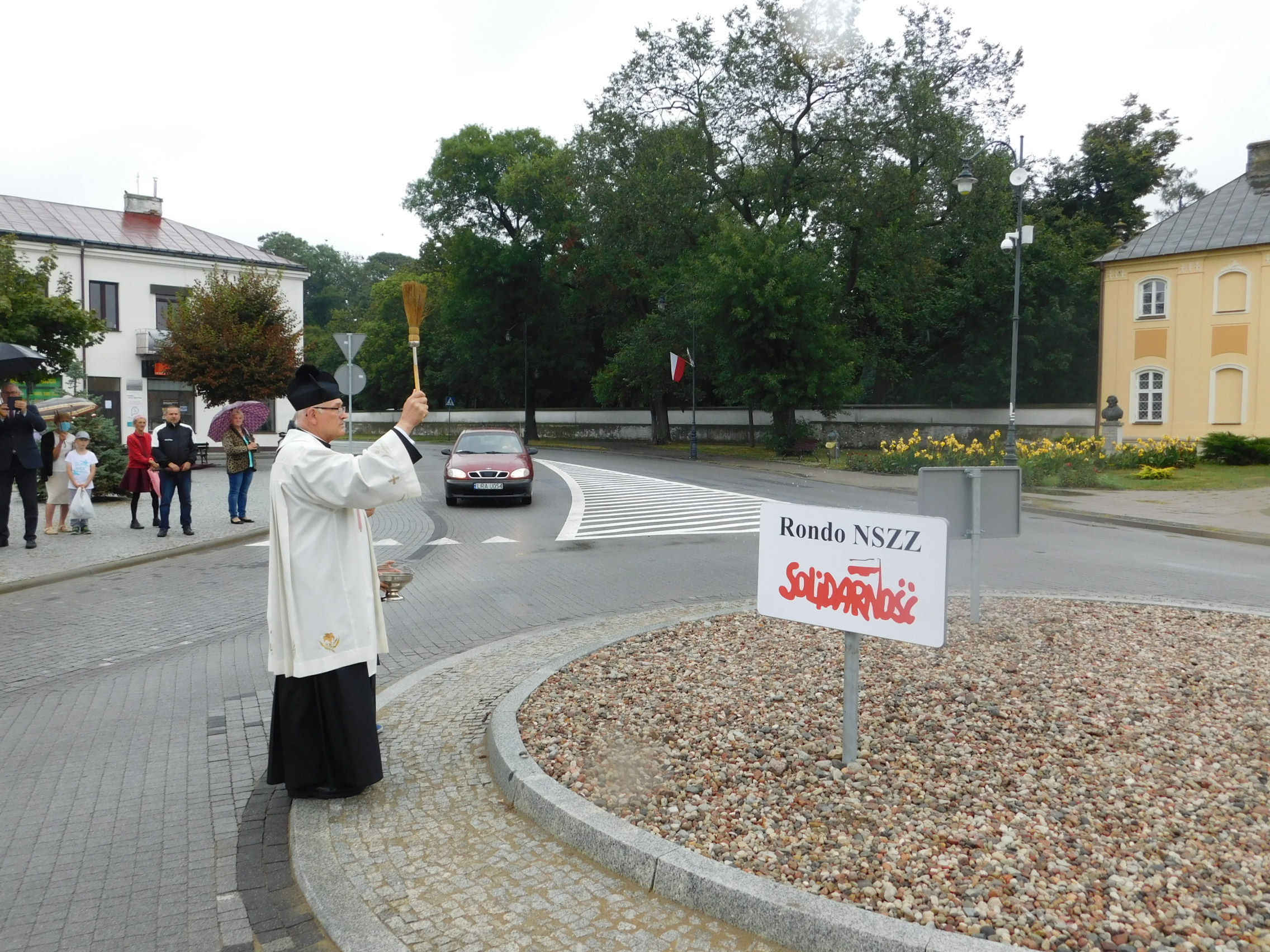 Radzyńskie obchody 40-lecia NSZZ "Solidarności" i poświęcenie ronda - Zdjęcie główne