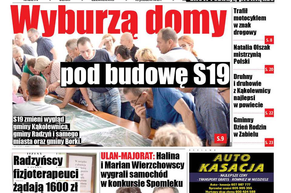 Wyburzą domy pod budowę S19 - Zdjęcie główne