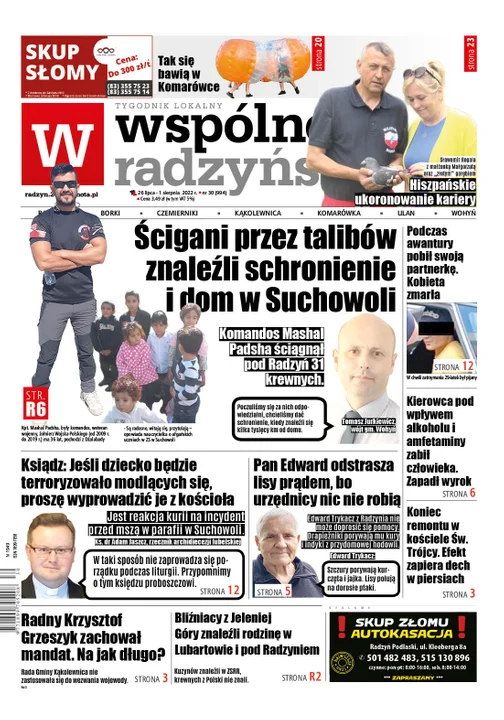 Najnowszy numer Wspólnoty Radzyńskiej  (26 lipca 2022) - Zdjęcie główne