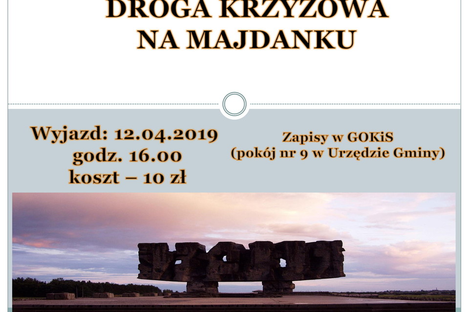 Droga Krzyżowa na Majdanku - Zdjęcie główne