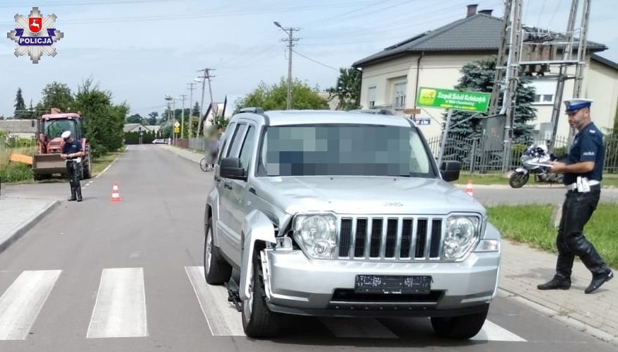 Śmiertelny wypadek w Woli Osowińskiej. Jadący hulajnogą 10-latek zderzył się z jeepem - Zdjęcie główne