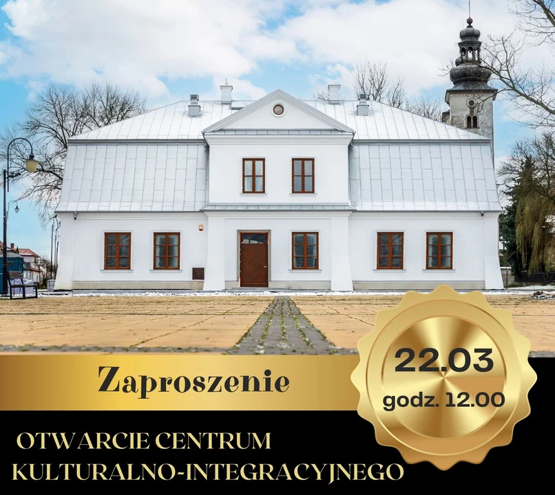 Otwarcie Centrum Kulturalno-Integracyjnego w Czemiernikach - w ten piątek - Zdjęcie główne