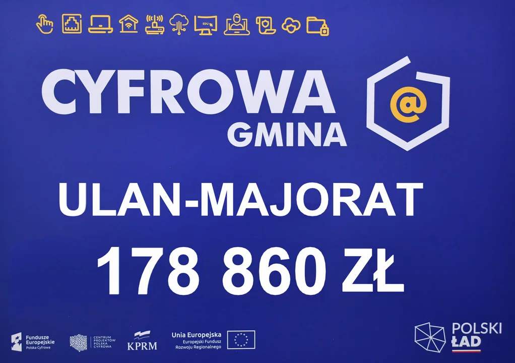 Gm. Ulan-Majorat: otrzymali 178 tys. w ramach "Cyfrowej gminy" - Zdjęcie główne