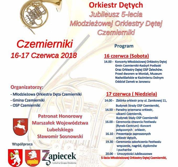 I Ogólnopolski Festiwal Orkiestr Dętych w Czemiernikach - Zdjęcie główne