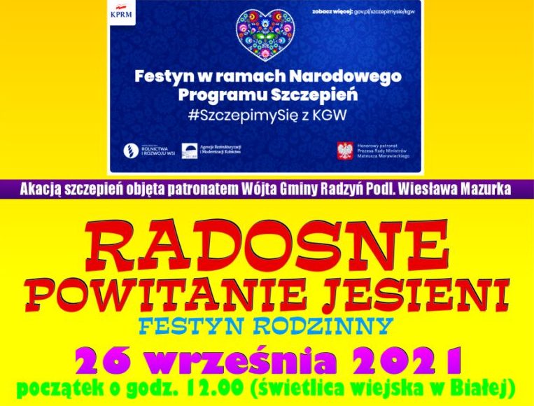 26 września "Radosne powitanie jesieni" - Zdjęcie główne